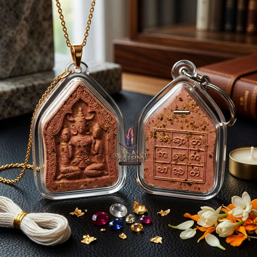 ✨ [The Sovereign of Infinite Desire: The 2019 Master-Edition] Sacred "Phraya Khao Kham" (The Lord of Golden Horns) – Special "Nuea Wan Daeng" (Red Sacred Herb) Matri Thai Blessing Co By RURUECHA