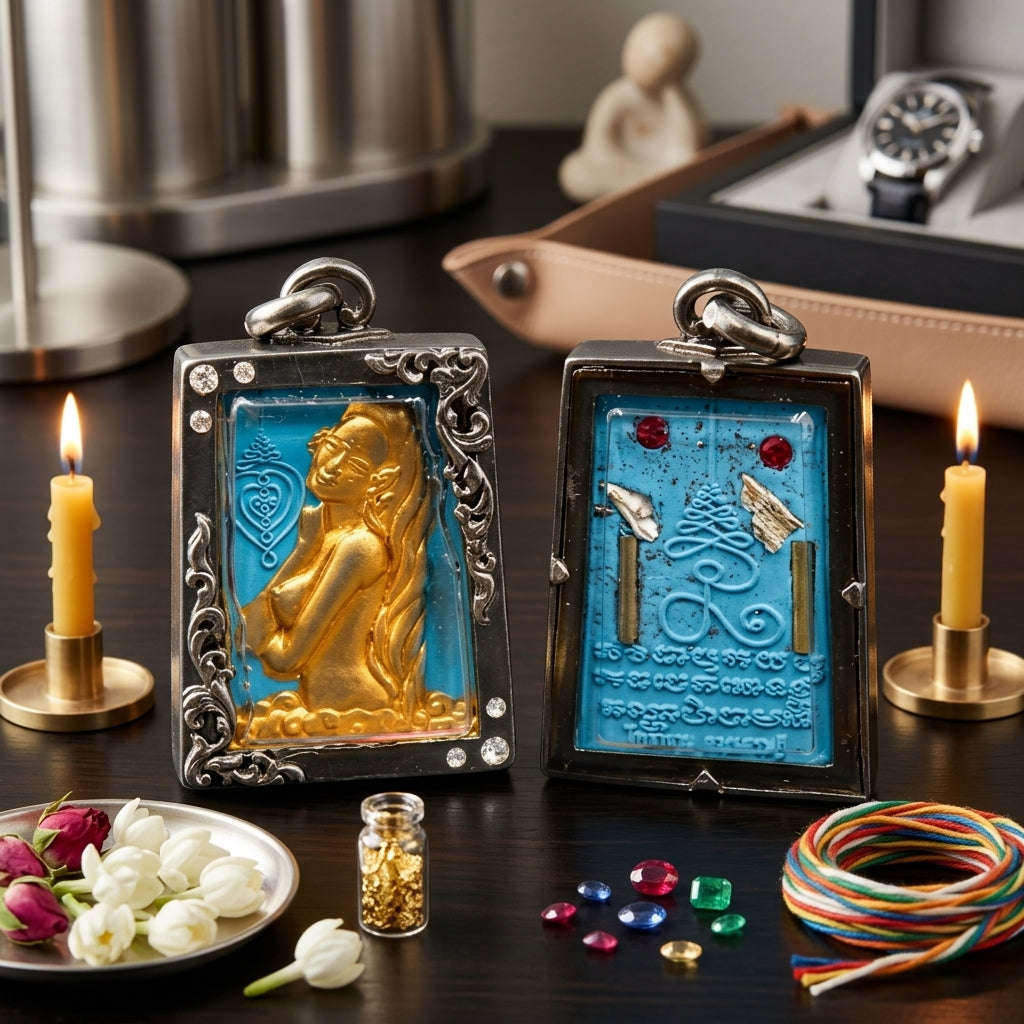 ✨ [The Sovereign of Infinite Devotion: The Master-Edition] Sacred "Phrai Mae Nang Long" (The Enchantress of Deep Obsession) – Special "Esoteric Ritual-Matrix & Sacred Ossuary Thai Blessing Co By RURUECHA