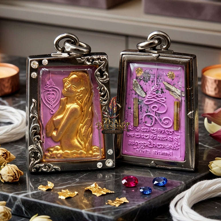 ✨ [The Sovereign of Infinite Devotion: The Master-Edition] Sacred "Phrai Mae Nang Long" (The Enchantress of Deep Obsession) – Special "Esoteric Ritual-Matrix & Sacred Ossuary Thai Blessing Co By RURUECHA