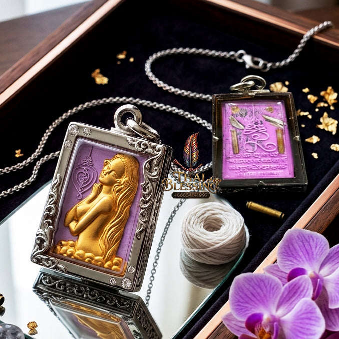 ✨ [The Sovereign of Infinite Devotion: The Master-Edition] Sacred "Phrai Mae Nang Long" (The Enchantress of Deep Obsession) – Special "Esoteric Ritual-Matrix & Sacred Ossuary Thai Blessing Co By RURUECHA