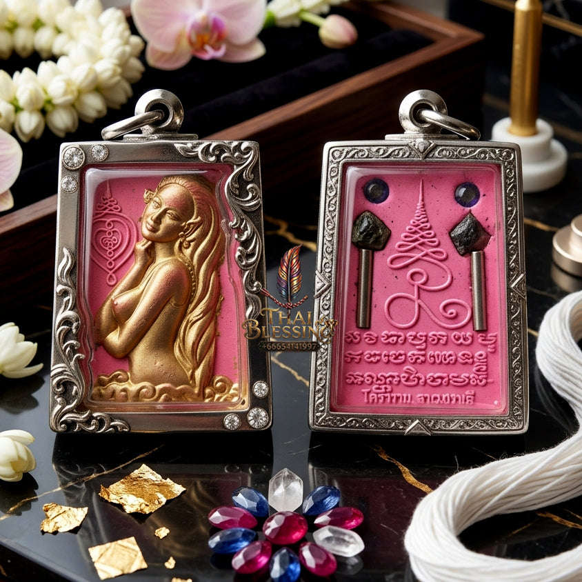 ✨ [The Sovereign of Infinite Devotion: The Master-Edition] Sacred "Phrai Mae Nang Long" (The Enchantress of Deep Obsession) – Special "Esoteric Ritual-Matrix & Sacred Ossuary Thai Blessing Co By RURUECHA