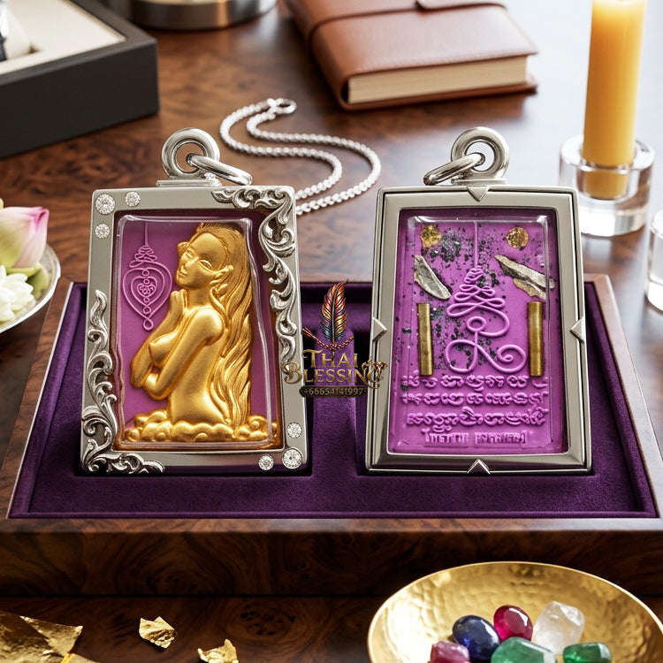 ✨ [The Sovereign of Infinite Devotion: The Master-Edition] Sacred "Phrai Mae Nang Long" (The Enchantress of Deep Obsession) – Special "Esoteric Ritual-Matrix & Sacred Ossuary Thai Blessing Co By RURUECHA