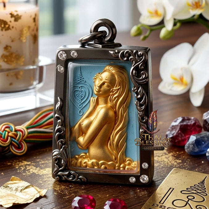✨ [The Sovereign of Infinite Devotion: The Master-Edition] Sacred "Phrai Mae Nang Long" (The Enchantress of Deep Obsession) – Special "Esoteric Ritual-Matrix & Sacred Ossuary Thai Blessing Co By RURUECHA
