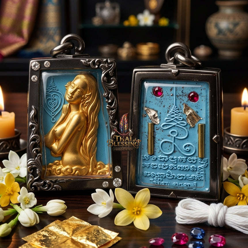 ✨ [The Sovereign of Infinite Devotion: The Master-Edition] Sacred "Phrai Mae Nang Long" (The Enchantress of Deep Obsession) – Special "Esoteric Ritual-Matrix & Sacred Ossuary Thai Blessing Co By RURUECHA