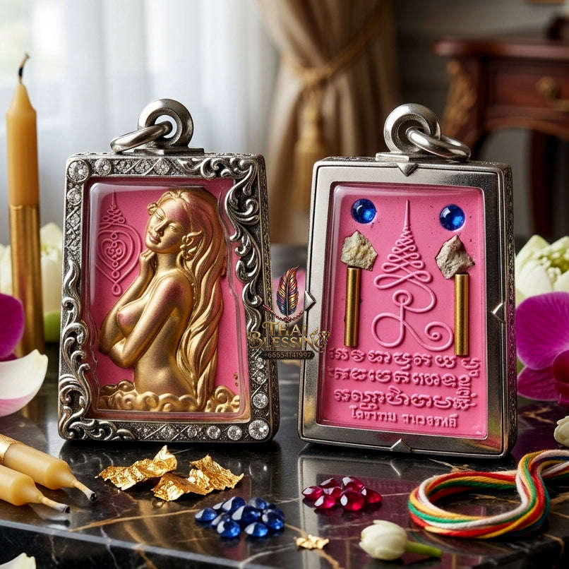 ✨ [The Sovereign of Infinite Devotion: The Master-Edition] Sacred "Phrai Mae Nang Long" (The Enchantress of Deep Obsession) – Special "Esoteric Ritual-Matrix & Sacred Ossuary Thai Blessing Co By RURUECHA