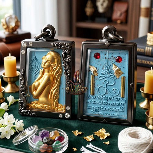 ✨ [The Sovereign of Infinite Devotion: The Master-Edition] Sacred "Phrai Mae Nang Long" (The Enchantress of Deep Obsession) – Special "Esoteric Ritual-Matrix & Sacred Ossuary Thai Blessing Co By RURUECHA