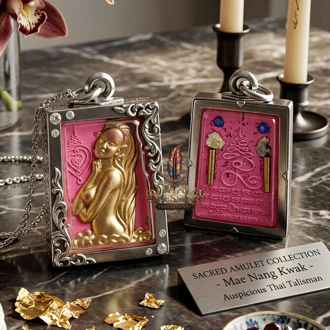 ✨ [The Sovereign of Infinite Devotion: The Master-Edition] Sacred "Phrai Mae Nang Long" (The Enchantress of Deep Obsession) – Special "Esoteric Ritual-Matrix & Sacred Ossuary Thai Blessing Co By RURUECHA