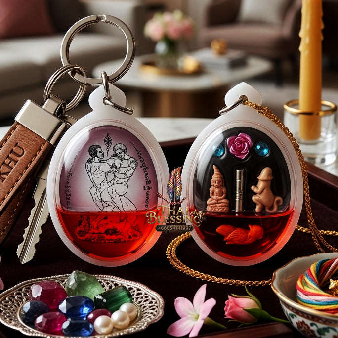 ✨ [The Sovereign of Infinite Ecstasy: The 2024 Master-Edition] Sacred "Locket Borom Suk" (The Locket of Supreme Bliss) – Specialized LGBTQ+ / Same-Sex Attraction Artifact – Master-Blessed by Achan Korn Trithep (2024)