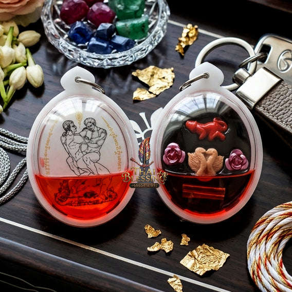 ✨ [The Sovereign of Infinite Ecstasy: The 2024 Master-Edition] Sacred "Locket Borom Suk" (The Locket of Supreme Bliss) – Specialized LGBTQ+ / Same-Sex Attraction Artifact – Master-Blessed by Achan Korn Trithep (2024) Thai Blessing Co By RURUECHA