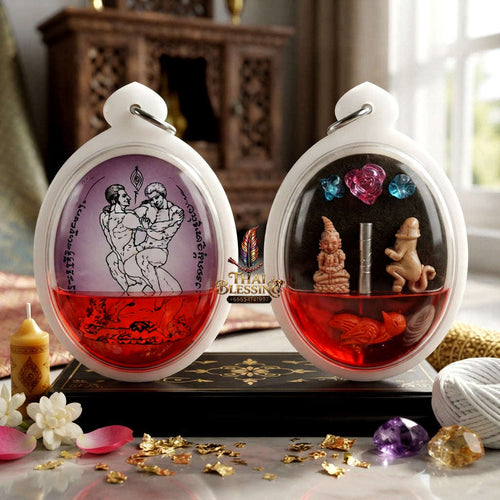 ✨ [The Sovereign of Infinite Ecstasy: The 2024 Master-Edition] Sacred "Locket Borom Suk" (The Locket of Supreme Bliss) – Specialized LGBTQ+ / Same-Sex Attraction Artifact – Master-Blessed by Achan Korn Trithep (2024)