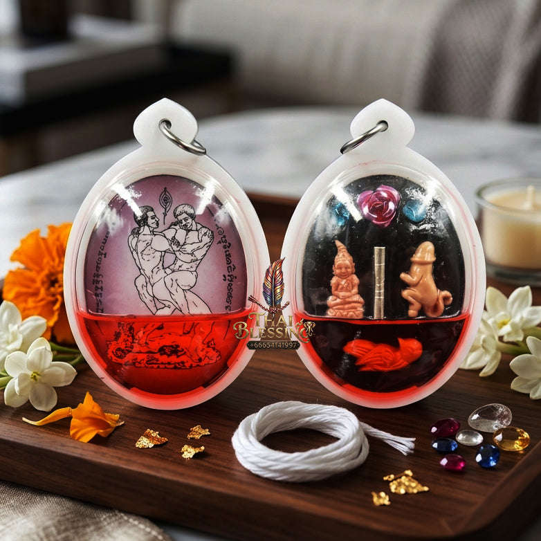 ✨ [The Sovereign of Infinite Ecstasy: The 2024 Master-Edition] Sacred "Locket Borom Suk" (The Locket of Supreme Bliss) – Specialized LGBTQ+ / Same-Sex Attraction Artifact – Master-Blessed by Achan Korn Trithep (2024)