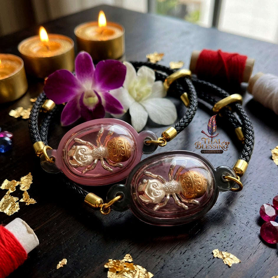 ✨ [The Sovereign of Infinite Endurance & Dual-Tone Sovereignty: The 2013 Master-Edition] Sacred "Phaya Mod Ngam" (The Lord of the Ant-King) – Special "2K Plated Samrit" Thai Blessing Co By RURUECHA