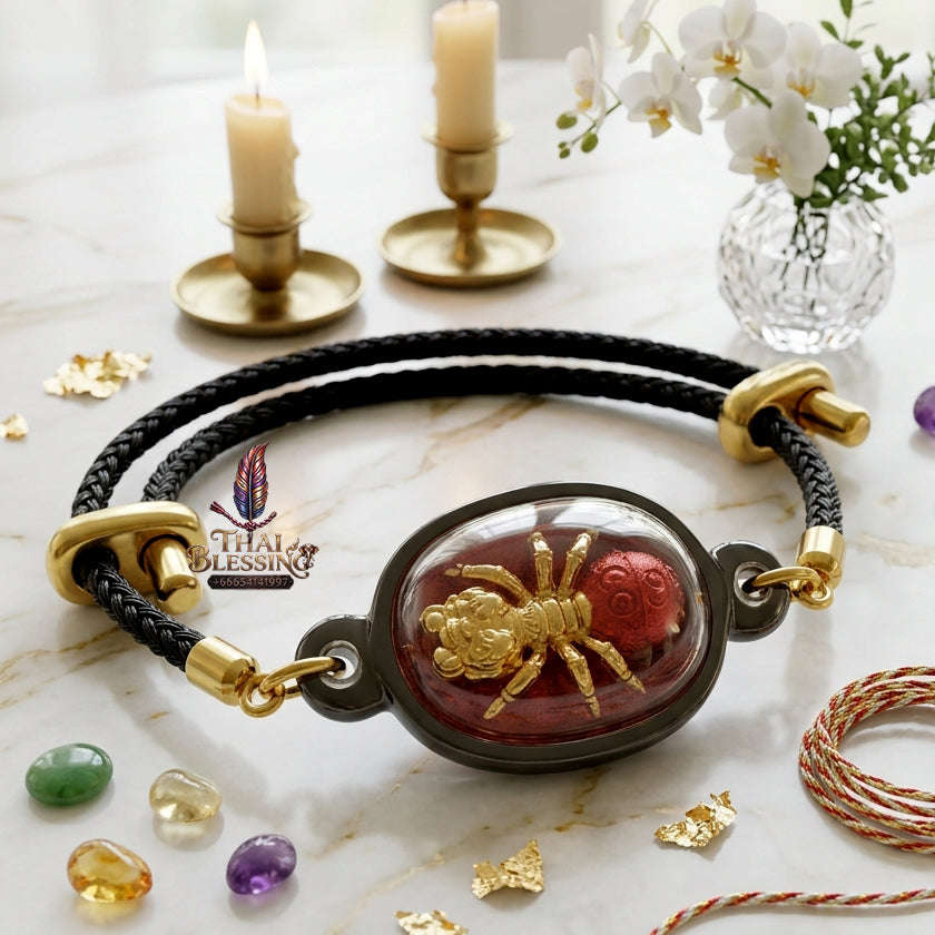 ✨ [The Sovereign of Infinite Endurance & Magnetic Attraction: The 2013 Master-Edition] Sacred "Phaya Mod Ngam" (The Lord of the Ant-King) Thai Blessing Co By RURUECHA
