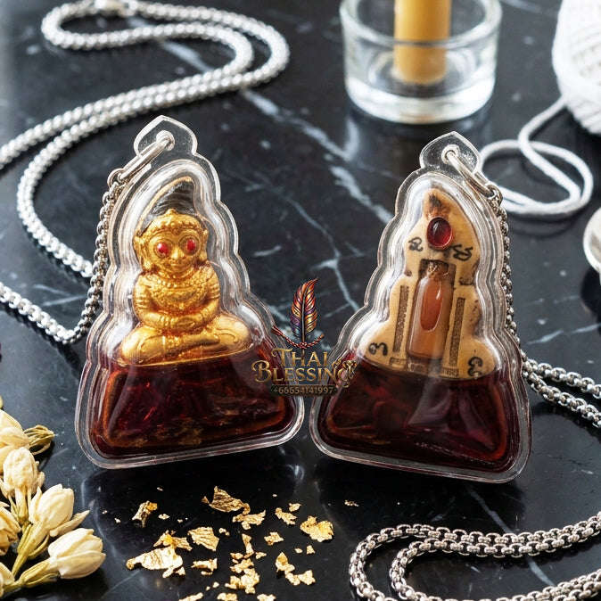✨ [The Sovereign of Infinite Erotic Dominance & Financial Manifestation: The 2026 "Grand-Master" Edition] Sacred "Pho Ngang Mahalaluai (The Sovereign Arch-Enchanter of Deep Desire)" – Special "Maha Long Powder & 9-Takrut Sovereign-Matrix" Thai