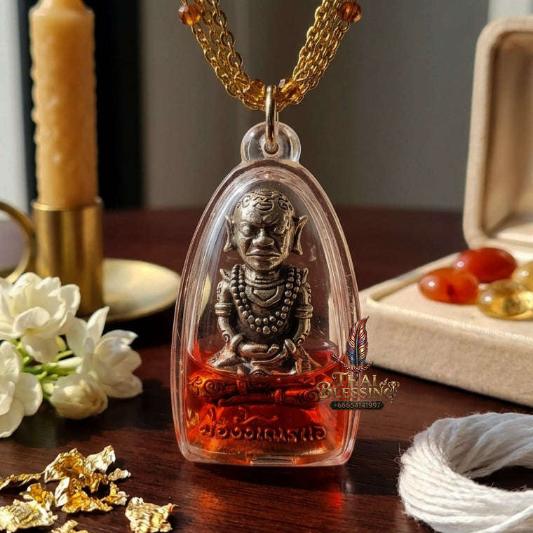 ✨ [The Sovereign of Infinite Erotic Dominance & Rapid Financial Flow: The 2026 "Grand-Master" Alpaka Edition] Sacred "Pho Ngang (The Sovereign Arch-Enchanter of Desire)" – Special "Alpaka Alloy & Na-Long-Lai Oil" Thai Blessing Co By RURUECHA