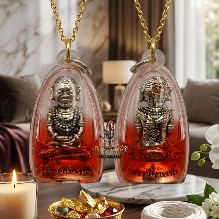 ✨ [The Sovereign of Infinite Erotic Dominance & Rapid Financial Flow: The 2026 "Grand-Master" Alpaka Edition] Sacred "Pho Ngang (The Sovereign Arch-Enchanter of Desire)" – Special "Alpaka Alloy & Na-Long-Lai Oil" Thai Blessing Co By RURUECHA