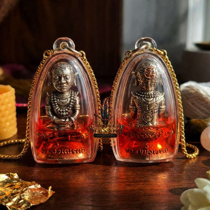 ✨ [The Sovereign of Infinite Erotic Dominance & Rapid Financial Flow: The 2026 "Grand-Master" Alpaka Edition] Sacred "Pho Ngang (The Sovereign Arch-Enchanter of Desire)" – Special "Alpaka Alloy & Na-Long-Lai Oil" Thai Blessing Co By RURUECHA