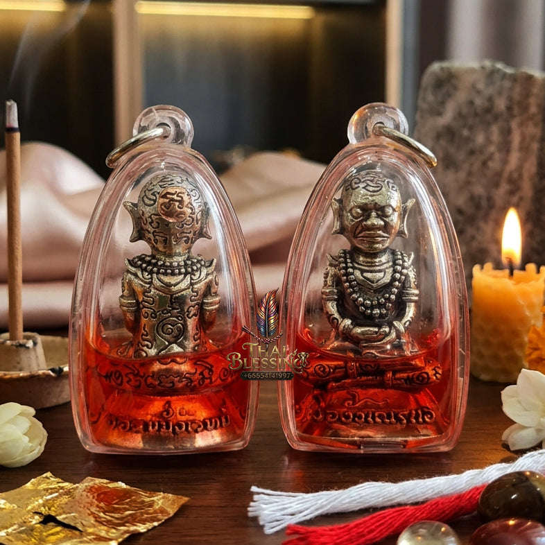 ✨ [The Sovereign of Infinite Erotic Dominance & Rapid Financial Flow: The 2026 "Grand-Master" Alpaka Edition] Sacred "Pho Ngang (The Sovereign Arch-Enchanter of Desire)" – Special "Alpaka Alloy & Na-Long-Lai Oil" Thai Blessing Co By RURUECHA