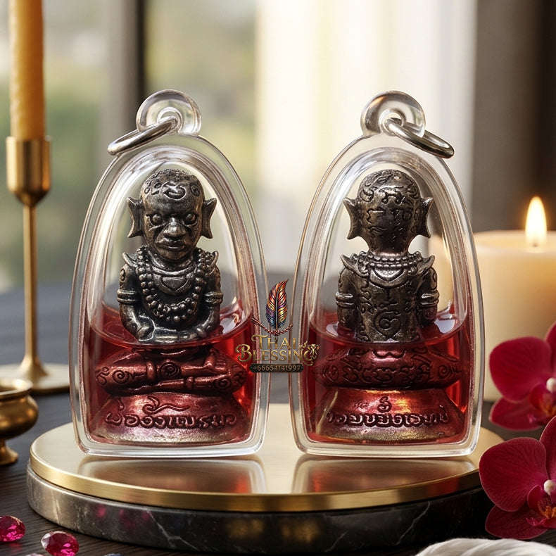 ✨ [The Sovereign of Infinite Erotic Dominance & Rapid Financial Flow: The 2026 "Grand-Master" Edition] Sacred "Pho Ngang (The Sovereign Arch-Enchanter of Desire)" – Special "Ancient Occult Alloy & Na-Long-Lai Oil" Immersion Thai Blessing Co By