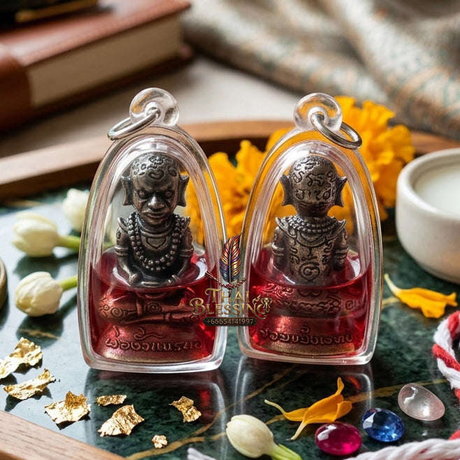 ✨ [The Sovereign of Infinite Erotic Dominance & Rapid Financial Flow: The 2026 "Grand-Master" Edition] Sacred "Pho Ngang (The Sovereign Arch-Enchanter of Desire)" – Special "Ancient Occult Alloy & Na-Long-Lai Oil" Immersion Thai Blessing Co By