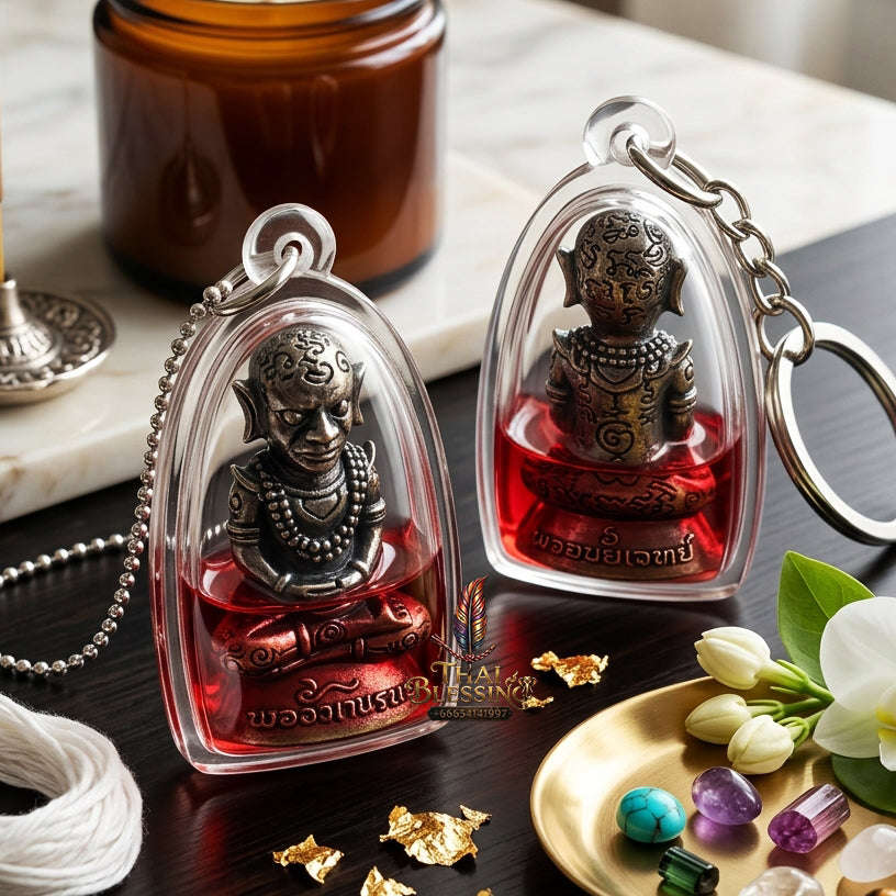 ✨ [The Sovereign of Infinite Erotic Dominance & Rapid Financial Flow: The 2026 "Grand-Master" Edition] Sacred "Pho Ngang (The Sovereign Arch-Enchanter of Desire)" – Special "Ancient Occult Alloy & Na-Long-Lai Oil" Immersion Thai Blessing Co By
