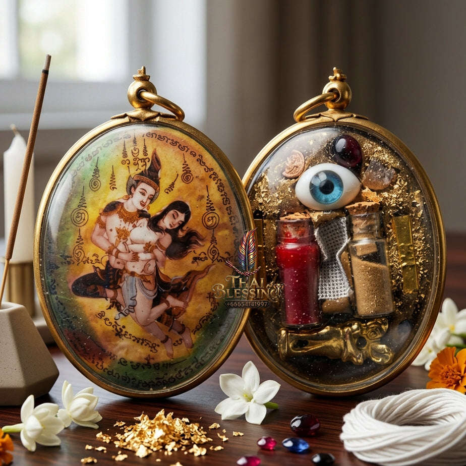 ✨ [The Sovereign of Infinite Erotic Domination & Absolute Financial Magnetism: The 2026 "Grand-Master" Sovereign Edition] Sacred "Locket Phet Phaya Thorn (The Sovereign Master of Himmapan Desire)" – Special "108-Herb & In-Khu" Thai Blessing Co