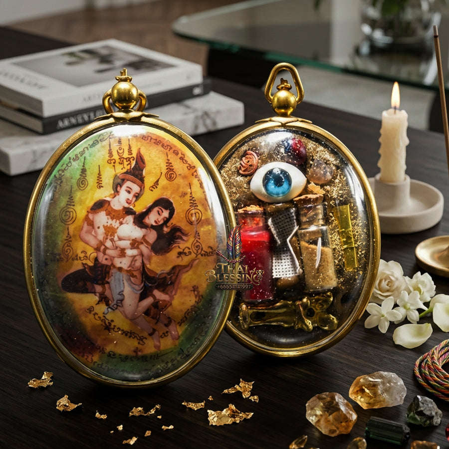 ✨ [The Sovereign of Infinite Erotic Domination & Absolute Financial Magnetism: The 2026 "Grand-Master" Sovereign Edition] Sacred "Locket Phet Phaya Thorn (The Sovereign Master of Himmapan Desire)" – Special "108-Herb & In-Khu" Thai Blessing Co