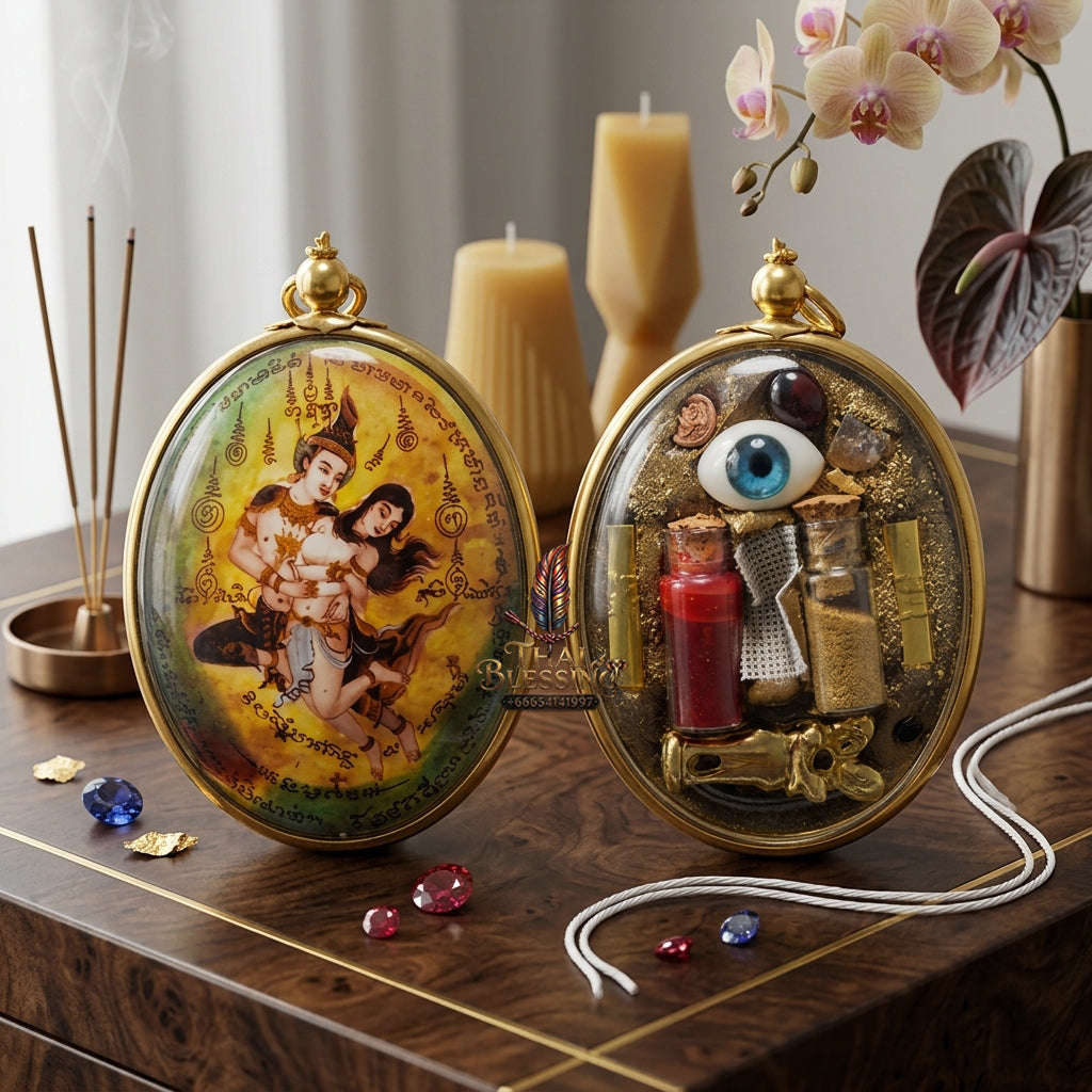 ✨ [The Sovereign of Infinite Erotic Domination & Absolute Financial Magnetism: The 2026 "Grand-Master" Sovereign Edition] Sacred "Locket Phet Phaya Thorn (The Sovereign Master of Himmapan Desire)" – Special "108-Herb & In-Khu" Thai Blessing Co