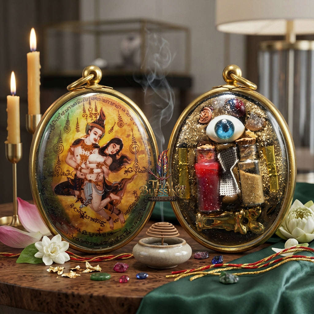 ✨ [The Sovereign of Infinite Erotic Domination & Absolute Financial Magnetism: The 2026 "Grand-Master" Sovereign Edition] Sacred "Locket Phet Phaya Thorn (The Sovereign Master of Himmapan Desire)" – Special "108-Herb & In-Khu" Thai Blessing Co