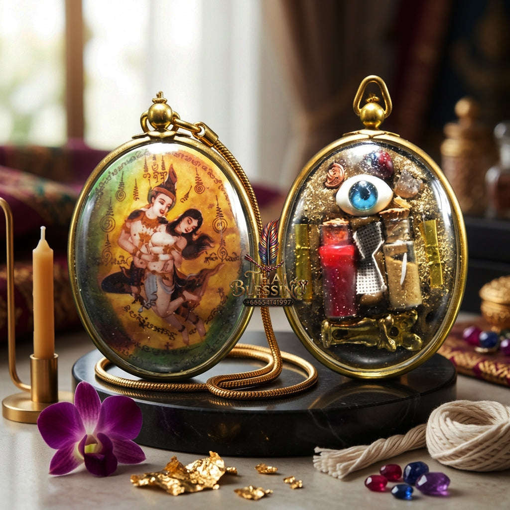 ✨ [The Sovereign of Infinite Erotic Domination & Absolute Financial Magnetism: The 2026 "Grand-Master" Sovereign Edition] Sacred "Locket Phet Phaya Thorn (The Sovereign Master of Himmapan Desire)" – Special "108-Herb & In-Khu" Thai Blessing Co