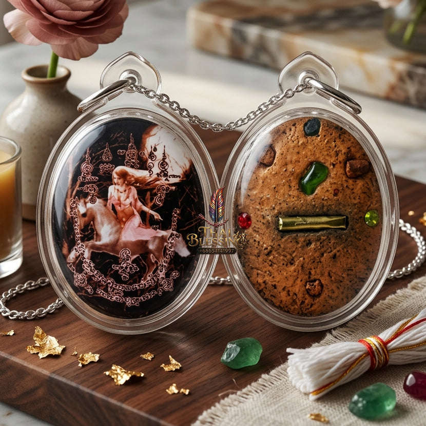 ✨ [The Sovereign of Infinite Erotic Gravity & Absolute Romantic Magnetic-Command: The 2026 "Grand-Master" Sovereign Edition] Sacred "Locket Thida Thep (The Sovereign Goddess of Desire)" – Special "Love-Magnet" Thai Blessing Co By RURUECHA
