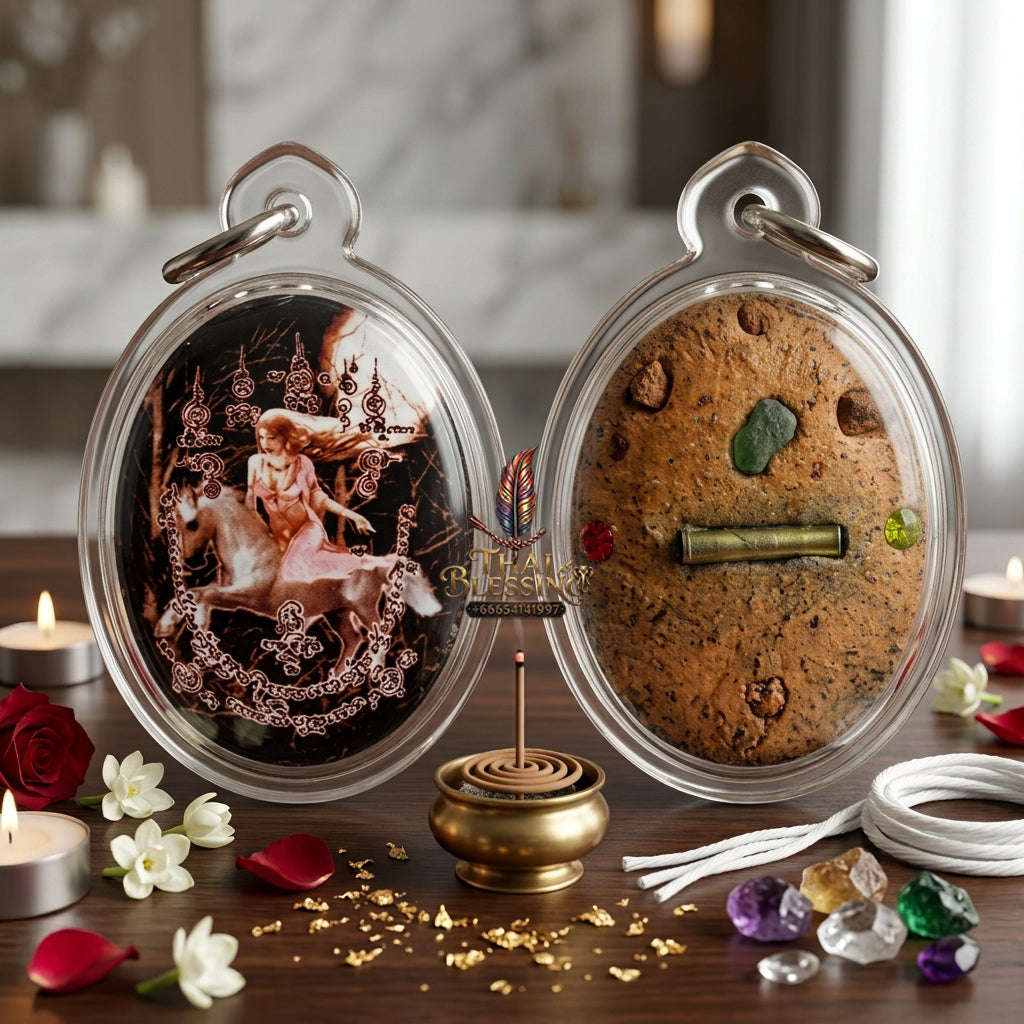 ✨ [The Sovereign of Infinite Erotic Gravity & Absolute Romantic Magnetic-Command: The 2026 "Grand-Master" Sovereign Edition] Sacred "Locket Thida Thep (The Sovereign Goddess of Desire)" – Special "Love-Magnet" Thai Blessing Co By RURUECHA