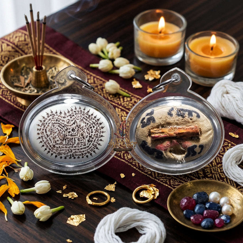 ✨ [The Sovereign of Infinite Erotic Gravity & Irresistible Attraction: The 2026 "Grand-Master" Edition] Sacred "Locket Ma Sep Nang (The Sovereign Locket of Boundless Desire)" – Special "Occult Herb-Matrix & Maha-Laluay Oil" Thai Blessing Co By