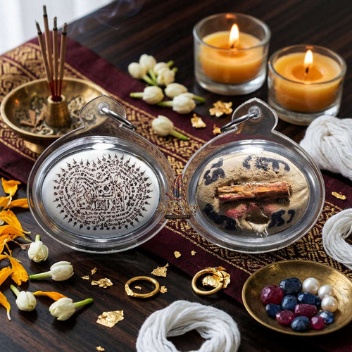 ✨ [The Sovereign of Infinite Erotic Gravity & Irresistible Attraction: The 2026 "Grand-Master" Edition] Sacred "Locket Ma Sep Nang (The Sovereign Locket of Boundless Desire)" – Special "Occult Herb-Matrix & Maha-Laluay Oil"