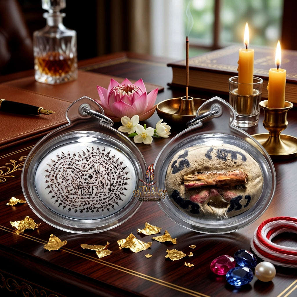 ✨ [The Sovereign of Infinite Erotic Gravity & Irresistible Attraction: The 2026 "Grand-Master" Edition] Sacred "Locket Ma Sep Nang (The Sovereign Locket of Boundless Desire)" – Special "Occult Herb-Matrix & Maha-Laluay Oil" Thai Blessing Co By