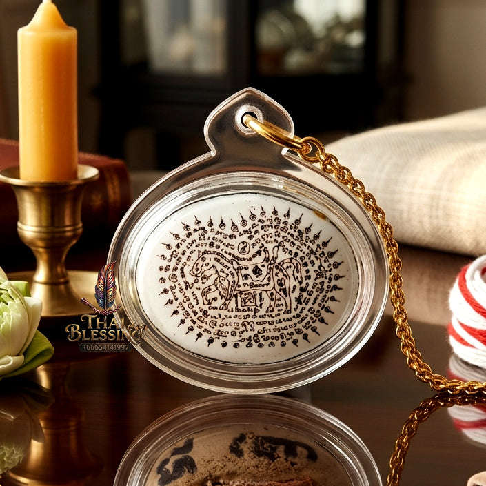 ✨ [The Sovereign of Infinite Erotic Gravity & Irresistible Attraction: The 2026 "Grand-Master" Edition] Sacred "Locket Ma Sep Nang (The Sovereign Locket of Boundless Desire)" – Special "Occult Herb-Matrix & Maha-Laluay Oil" Thai Blessing Co By