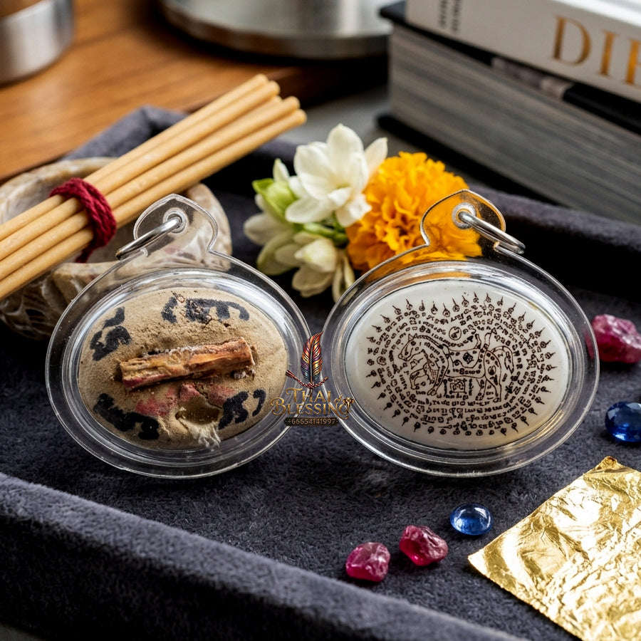 ✨ [The Sovereign of Infinite Erotic Gravity & Irresistible Attraction: The 2026 "Grand-Master" Edition] Sacred "Locket Ma Sep Nang (The Sovereign Locket of Boundless Desire)" – Special "Occult Herb-Matrix & Maha-Laluay Oil" Thai Blessing Co By