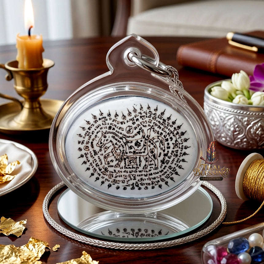 ✨ [The Sovereign of Infinite Erotic Gravity & Irresistible Attraction: The 2026 "Grand-Master" Edition] Sacred "Locket Ma Sep Nang (The Sovereign Locket of Boundless Desire)" – Special "Occult Herb-Matrix & Maha-Laluay Oil" Thai Blessing Co By