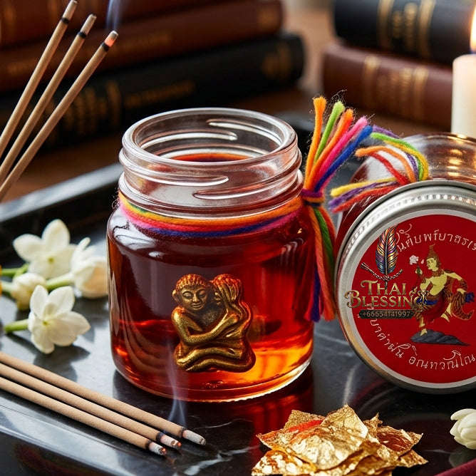 ✨ [The Sovereign of Infinite Erotic Magnetism & Absolute Commercial Influence: The 2026 "Grand-Master" Edition] Sacred "Nam Man Tip Phaya Thon (The Sovereign Oil of Boundless Desire & Prosperity)" – Special "Phaya Thon & Kala Khanthi Twin-Herb"