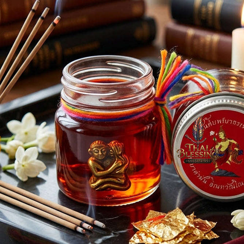 ✨ [The Sovereign of Infinite Erotic Magnetism & Absolute Commercial Influence: The 2026 "Grand-Master" Edition] Sacred "Nam Man Tip Phaya Thon (The Sovereign Oil of Boundless Desire & Prosperity)" – Special "Phaya Thon & Kala Khanthi Twin-Herb"