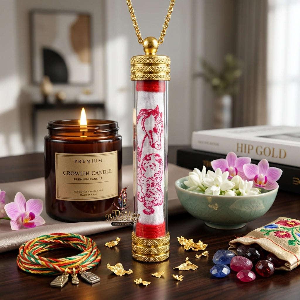 ✨ [The Sovereign of Infinite Erotic Magnetism & Rapid Commercial Command: The 2026 "Grand-Master" Occult-Cloth Edition] Sacred "Takrut Pha-Yan Ma Sep Nang (The Sovereign Scroll of Boundless Desire)" – Special "Funerary-Cloth & Wealth-Takrut"