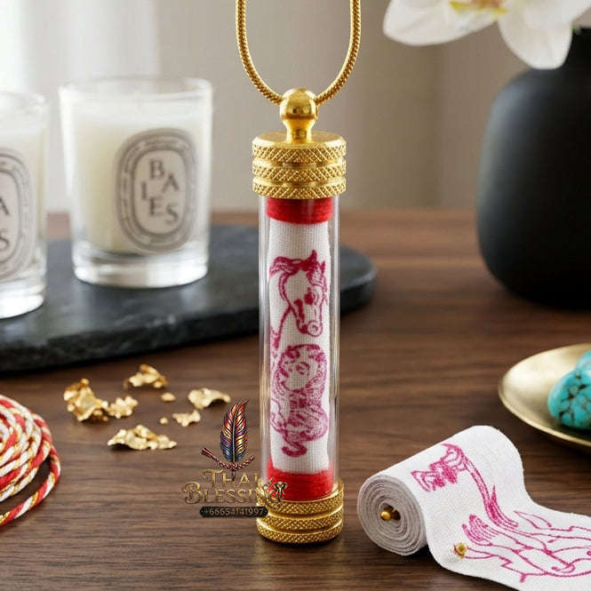 ✨ [The Sovereign of Infinite Erotic Magnetism & Rapid Commercial Command: The 2026 "Grand-Master" Occult-Cloth Edition] Sacred "Takrut Pha-Yan Ma Sep Nang (The Sovereign Scroll of Boundless Desire)" – Special "Funerary-Cloth & Wealth-Takrut"