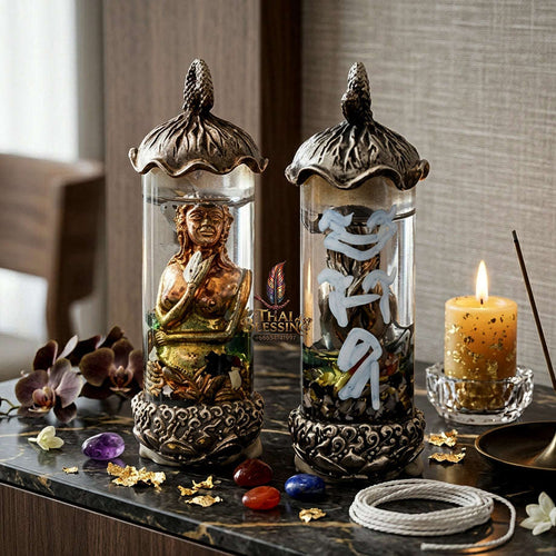 ✨ [The Sovereign of Infinite Erotic Magnetism & Sudden Wealth-Flow: The 2026 "Grand-Master" Edition] Sacred "Phrai Mae Nang Long (The Sovereign Spirit of Bewitching Allure)" – Special "Silver-Plated Bronze & Dawk Thong Oil" Thai Blessing Co By