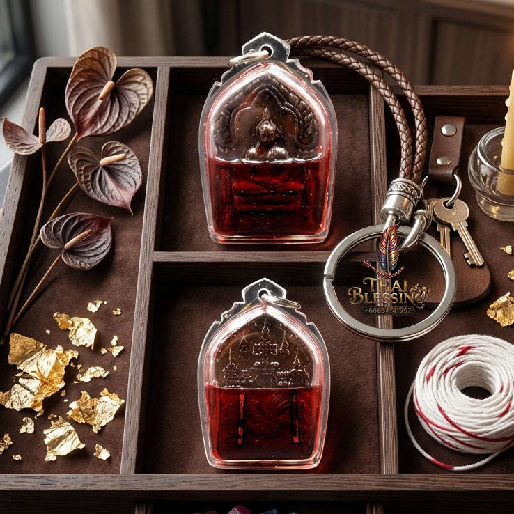 ✨ [The Sovereign of Infinite Erotic Magnetism & Unstoppable Social Allure: The 2026 "Grand-Master" Edition] Sacred "Khun Phaen Kai Kuk (The Sovereign Arch-Enchanter of Irresistible Desire)" – Special "Kai Kuk Wood & Red-Chicken Herb Oil" Thai