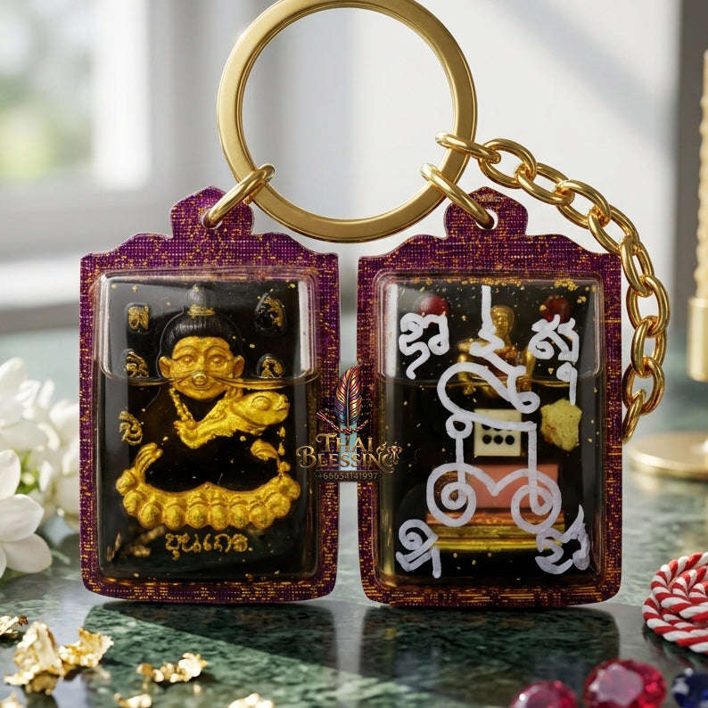 ✨ [The Sovereign of Infinite Esoteric Mastery & Absolute Attraction: The 2026 "Grand-Master" Edition] Sacred "Khun Then Borom Khru Chao Sane (The Grand-Master of Primal Enchantment)" – Special "Gold-Leafed Occult Powder & Dawk Thong Oil" Thai