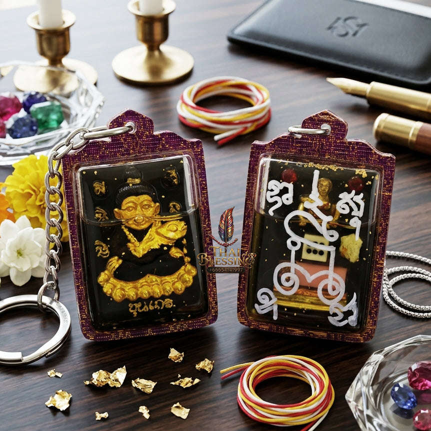 ✨ [The Sovereign of Infinite Esoteric Mastery & Absolute Attraction: The 2026 "Grand-Master" Edition] Sacred "Khun Then Borom Khru Chao Sane (The Grand-Master of Primal Enchantment)" – Special "Gold-Leafed Occult Powder & Dawk Thong Oil" Thai