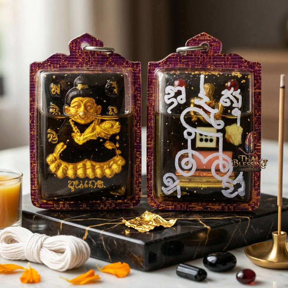 ✨ [The Sovereign of Infinite Esoteric Mastery & Absolute Attraction: The 2026 "Grand-Master" Edition] Sacred "Khun Then Borom Khru Chao Sane (The Grand-Master of Primal Enchantment)" – Special "Gold-Leafed Occult Powder & Dawk Thong Oil" Thai