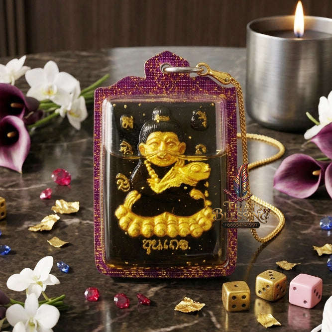 ✨ [The Sovereign of Infinite Esoteric Mastery & Absolute Attraction: The 2026 "Grand-Master" Edition] Sacred "Khun Then Borom Khru Chao Sane (The Grand-Master of Primal Enchantment)" – Special "Gold-Leafed Occult Powder & Dawk Thong Oil" Thai