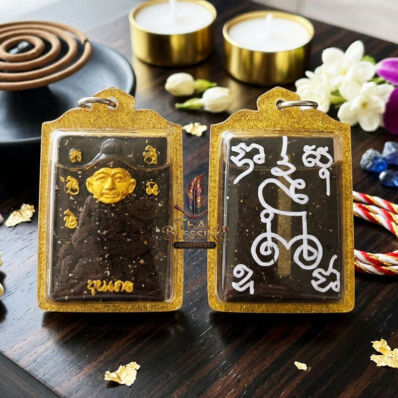 ✨ [The Sovereign of Infinite Esoteric Mastery & Absolute Attraction: The 2026 "Grand-Master" Edition] Sacred "Khun Then Borom Khru Chao Sane (The Grand-Master of Primal Enchantment)" – Special "Ya Faed Charm-Powder & Occult Oil" Thai Blessing