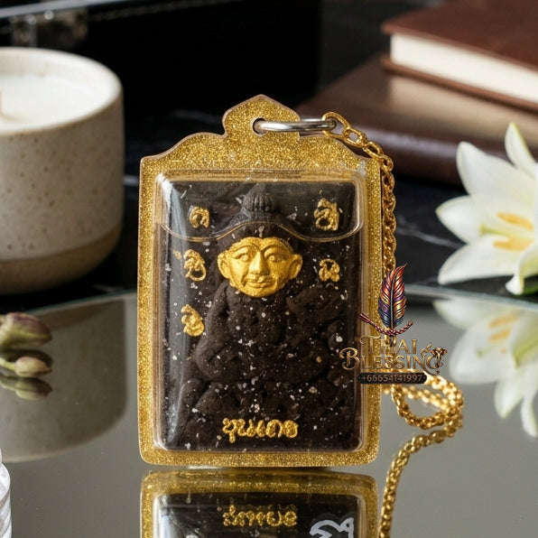 ✨ [The Sovereign of Infinite Esoteric Mastery & Absolute Attraction: The 2026 "Grand-Master" Edition] Sacred "Khun Then Borom Khru Chao Sane (The Grand-Master of Primal Enchantment)" – Special "Ya Faed Charm-Powder & Occult Oil" Thai Blessing